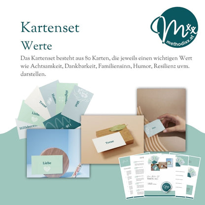 Werte Karten-Set 1 für Beratung, Training, Therapie & Coaching